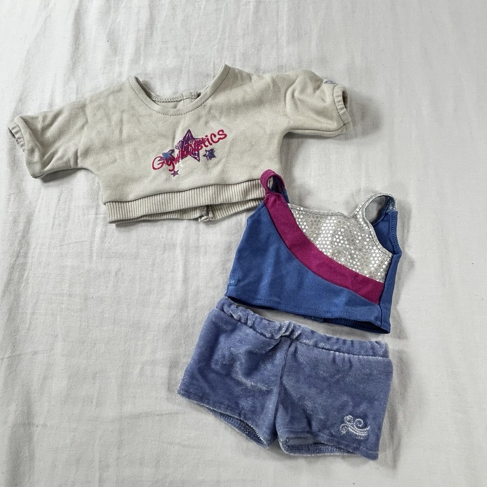 American Girl Doll Two-in-One Gymnastics Practice Outfit, Retired 2018